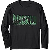 Wicked: for Good Torn Green Collage Logo Long Sleeve T-Shirt