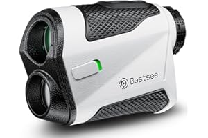 Bestsee Golf Rangefinder with Slope - 1500 Yards Laser Range Finder Golf, High-Precision Flag Pole Locking Vibration,7X Magnification, USB-C Rechargeable Rangefinders Magnet Strip
