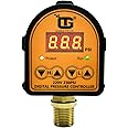 GamaTech Pressure Switch for Water Pump and Air Pump, Digital Adjustable Pressure Controller, 220V, 0-230 Psi,1/2" Male Npt
