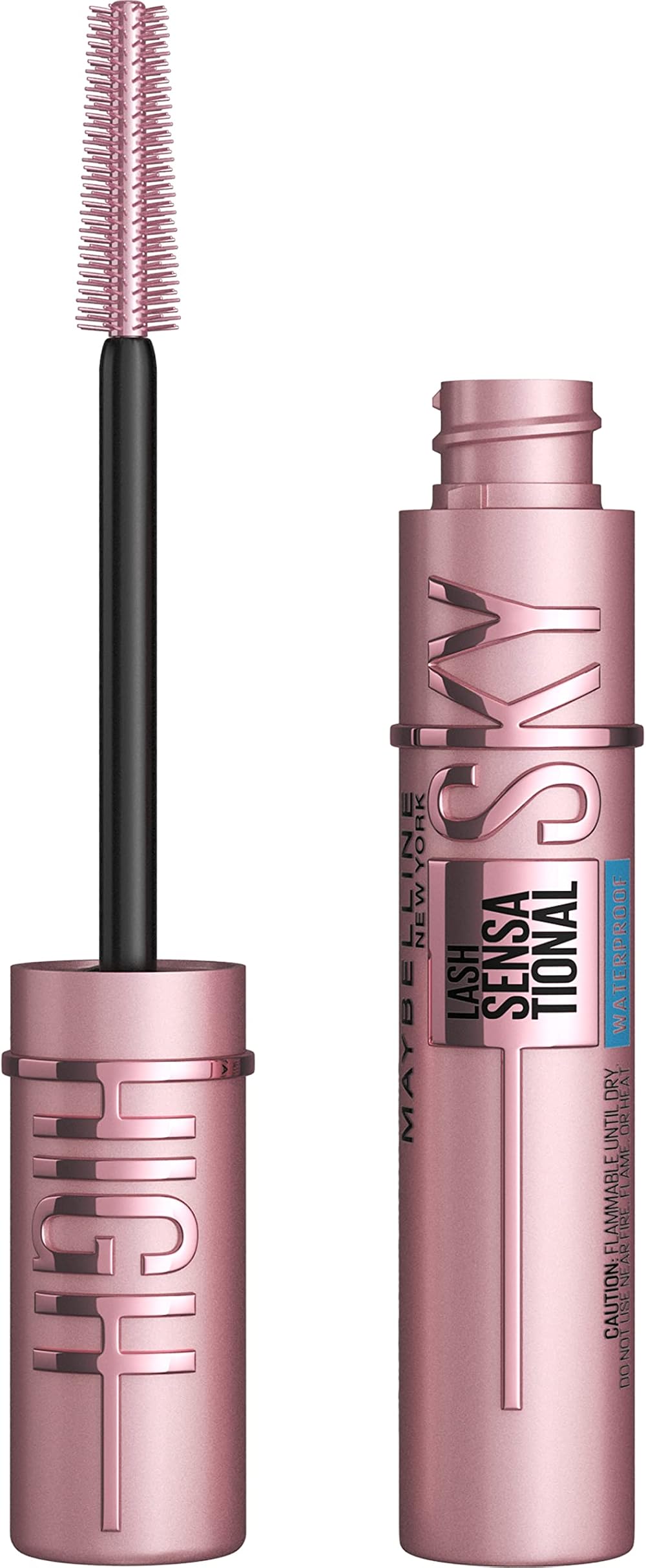 Maybelline Sky High Mascara 01 Very Black Waterproof Lash Amplifying