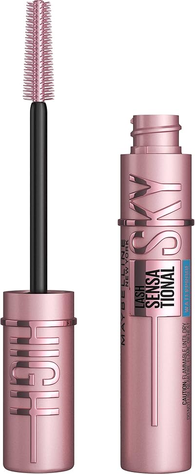 Maybelline Sky High Mascara 01 Very Black Waterproof Lash Amplifying