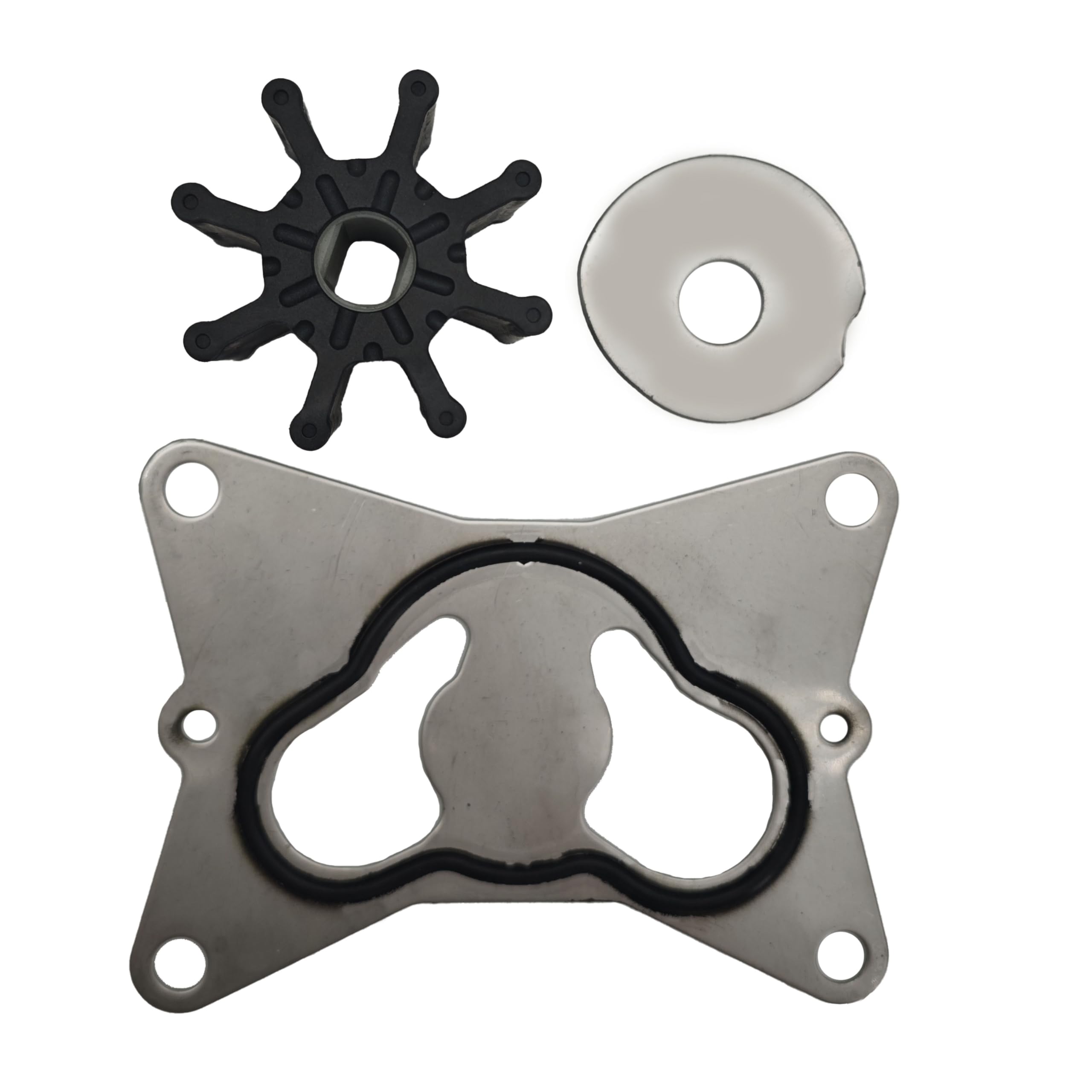 Photo 1 of 98-8M0137221 Heavy Duty Sea Water Pump Impeller Repair Kit for Mercury MerCruiser Sterndrive 4.5L MPI 200/250 Alpha/Bravo EC & 6.2L MPI 300/350 EC 4.5 L 6.2 L