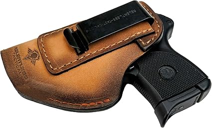 Amazon Com Relentless Tactical The Defender Leather Iwb Holster Made In Usa Fits Ruger Lcp Lcp2 Sig P238 P290 S W Bodyguard 380 And Most 380 S Made In Usa Sports Outdoors