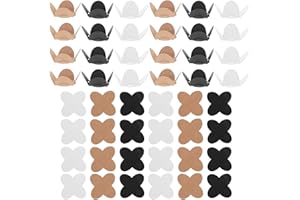 INOOMP 120pcs Mini Chocolate Truffle Wrappers Candy Cups Paper Liners in White, Black, Kraft for Bridal