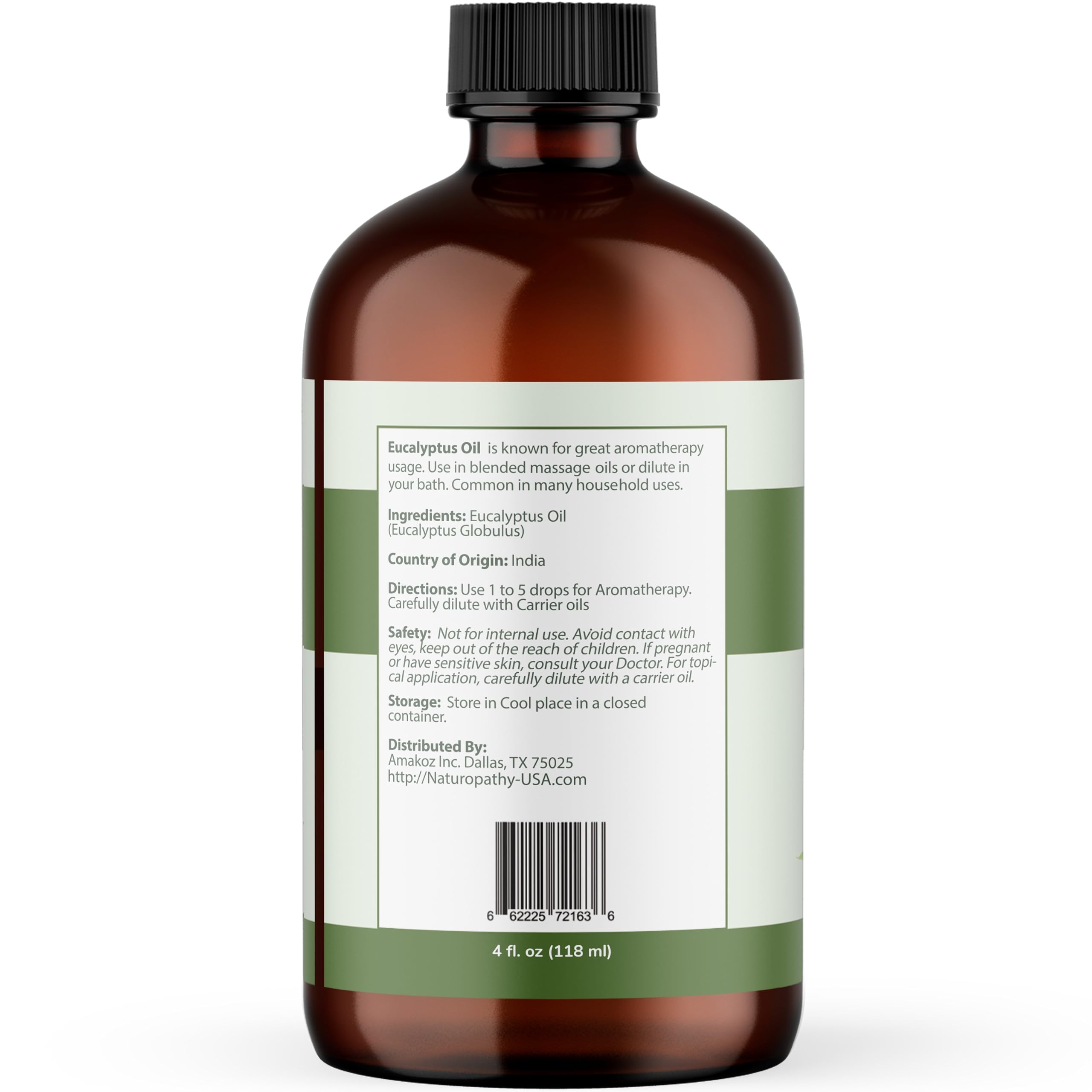 Naturopathy Eucalyptus Essential Oil, Therapeutic Grade, Premium Quality Perfect for Aromatherapy (4 fl oz) - Image 3