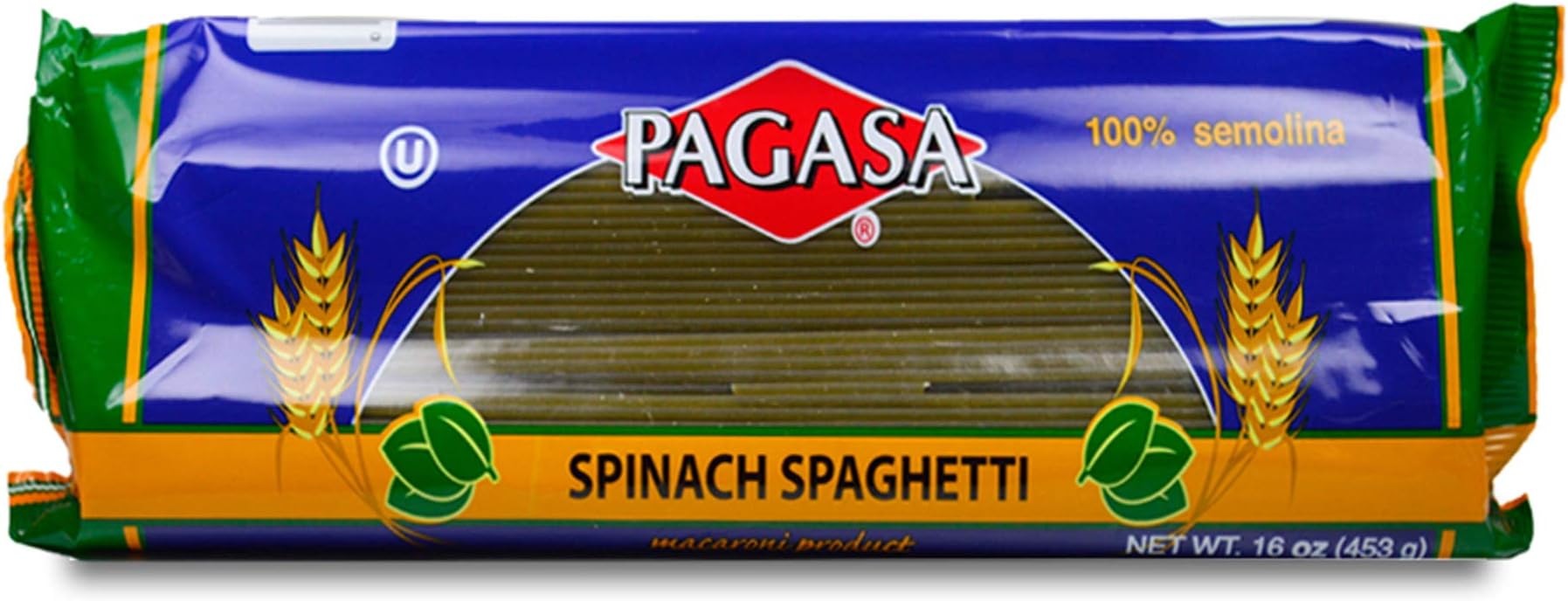 (Pack of 12) Pagasa Spinach Spaghetti 16 oz