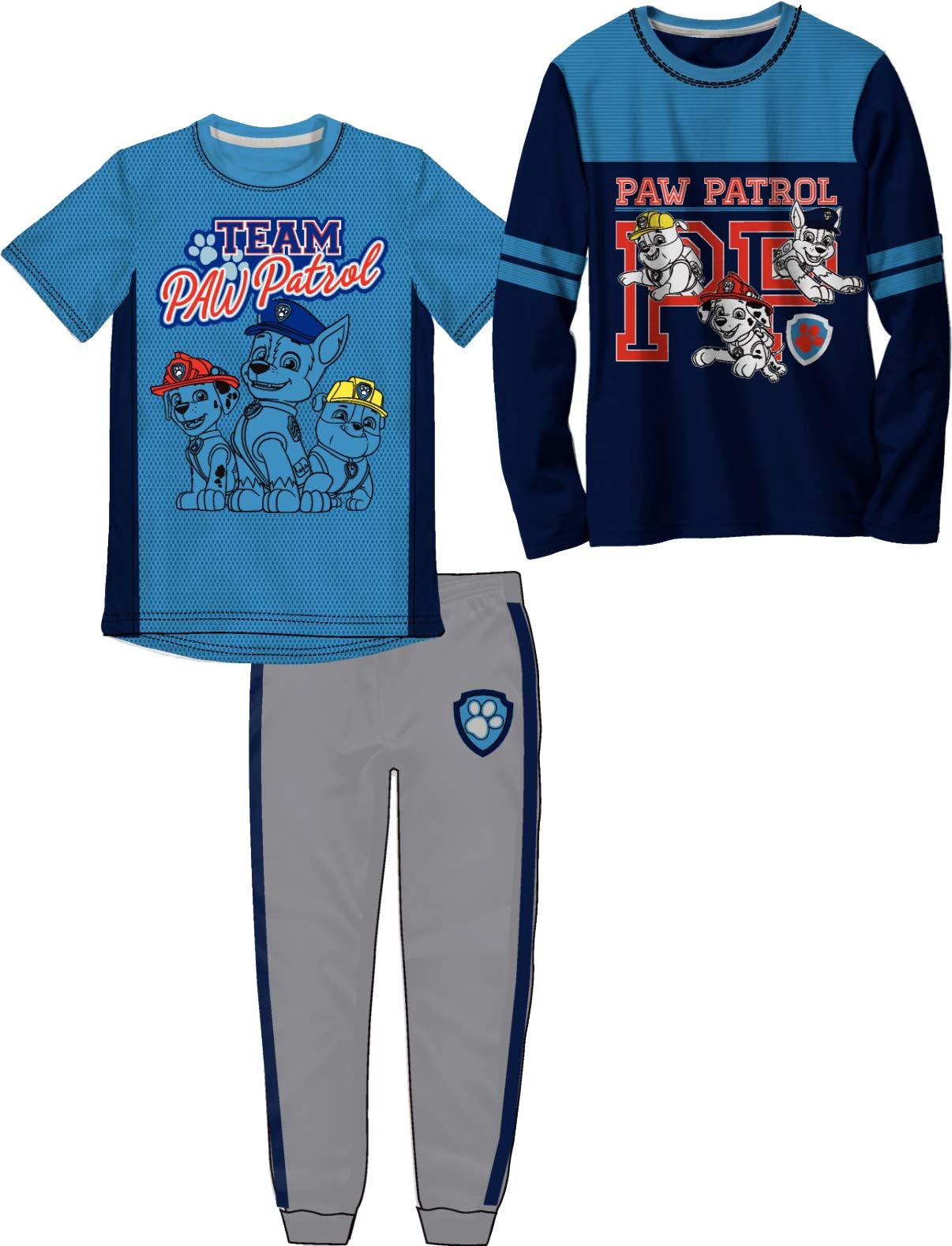 Paw Patrol Boys Everyday Active Wear Bundle Pants Set (2-Piece or 3-Piece)