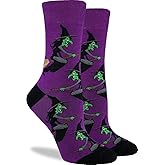 Cows in a Field Cotton Crew Socks by Good Luck Sock