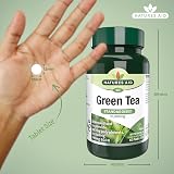 Natures Aid Green Tea 10000mg - Antioxidant, Vegan, 60 Tablets view 3