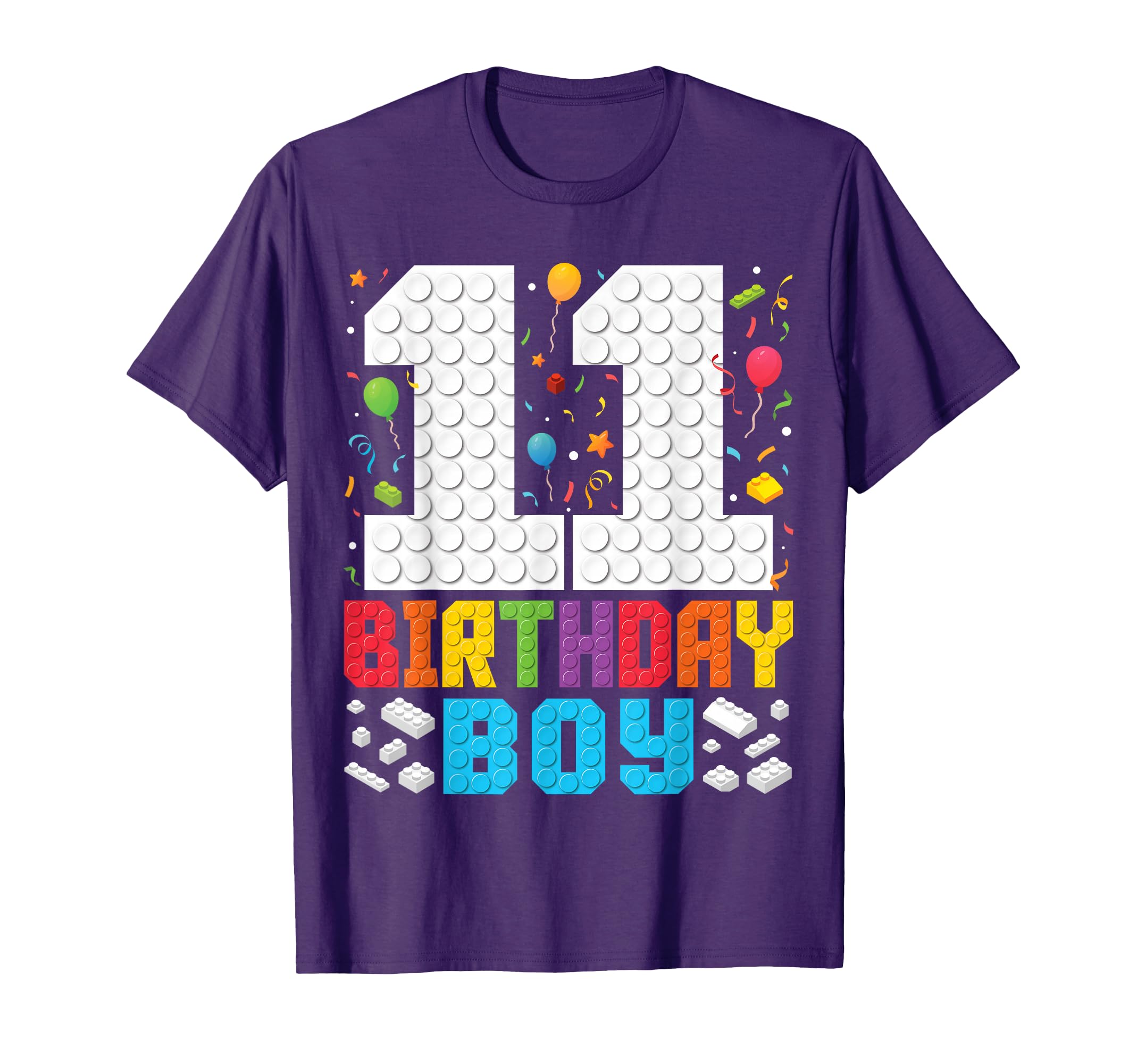 Photo 1 of * black *
11th Birthday Boys Master Builder 11 Yrs Old Blocks Building T-Shirt. size 8.