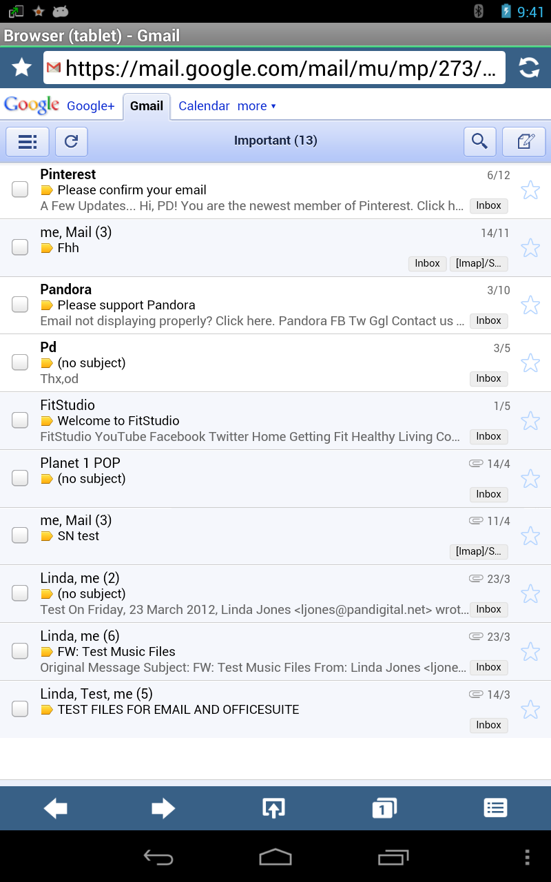 ScreenShare Browser for Tablet Appstore for Android