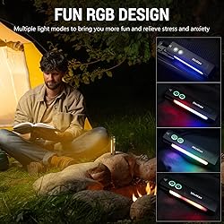 Wurkkos HD01 UV Flashlight, Rechargeable EDC