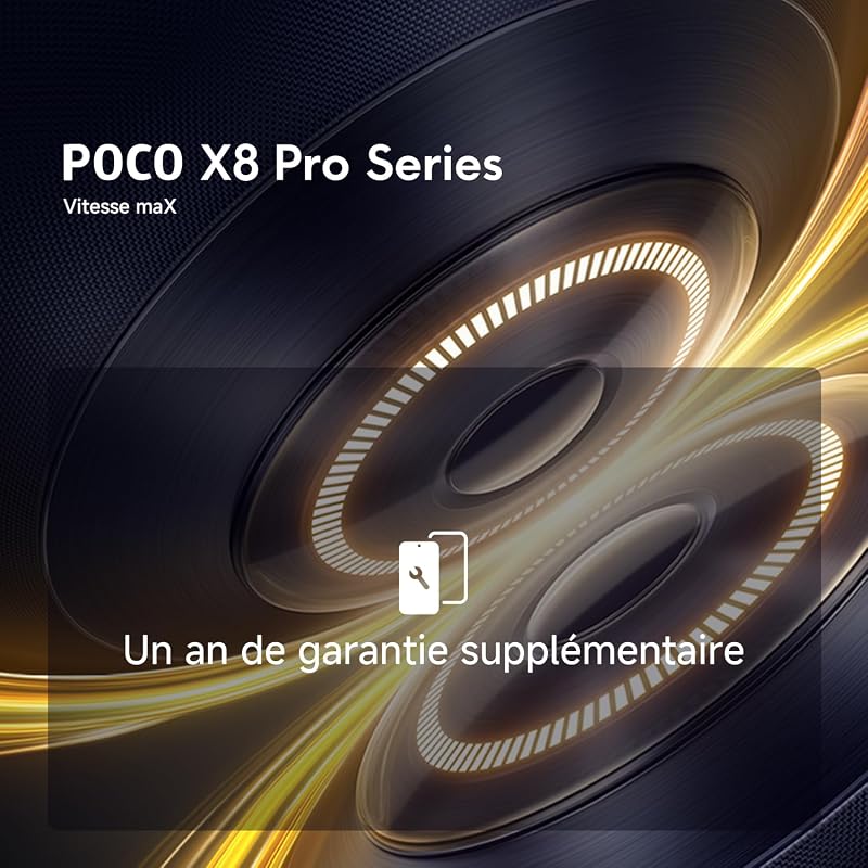 POCO X8 Pro Max Smartphone 12+512Go Processeur Dimensity 9500s -Noir