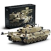 Nifeliz Challenger 2 Tank Model Set, British Main Battle Tank Building Set for Adults, Military Building Model for Build and