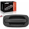 A-Premium Rear Passenger Side Exterior Door Handle Compatible with Chevy Silverado 1500 2004-2006, Silverado 2500 3500 Tahoe 