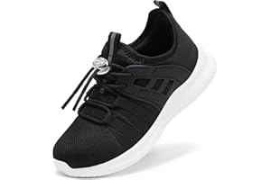 TOTOMONA Boys Girls Sneakers Lightweight Kids Tennis Shoes Breathable Running Shoes Comfortable Toddler/Little Kid/Big Kid