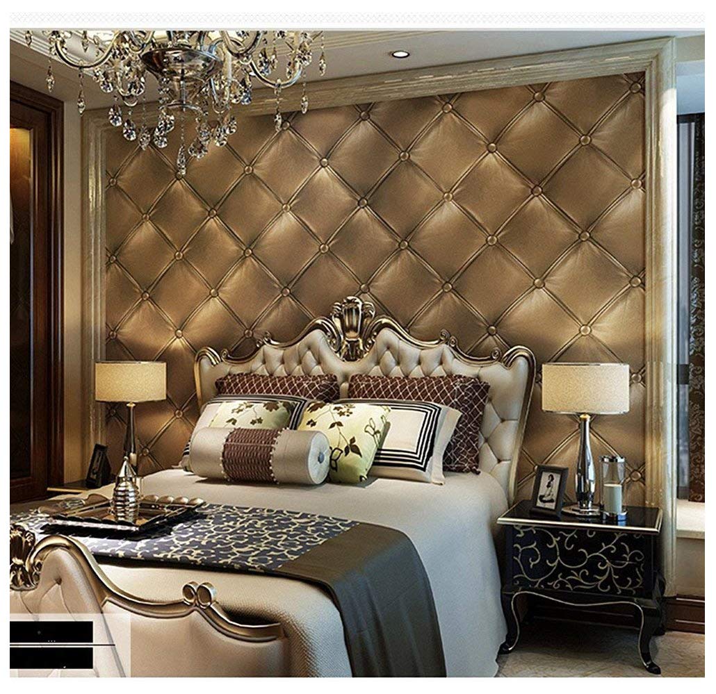 Best Tufted Vinyl Headboard Gold