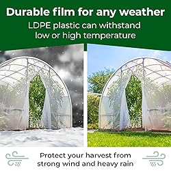 IDL Packaging Clear 6 mil Greenhouse Plastic
