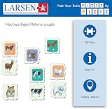 Larsen GP11 Animal Families MemoPuzzle 32pc Jigsaw for Kids Mother Baby Matching view 6