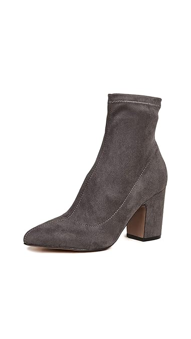 steven leandra block heel ankle booties