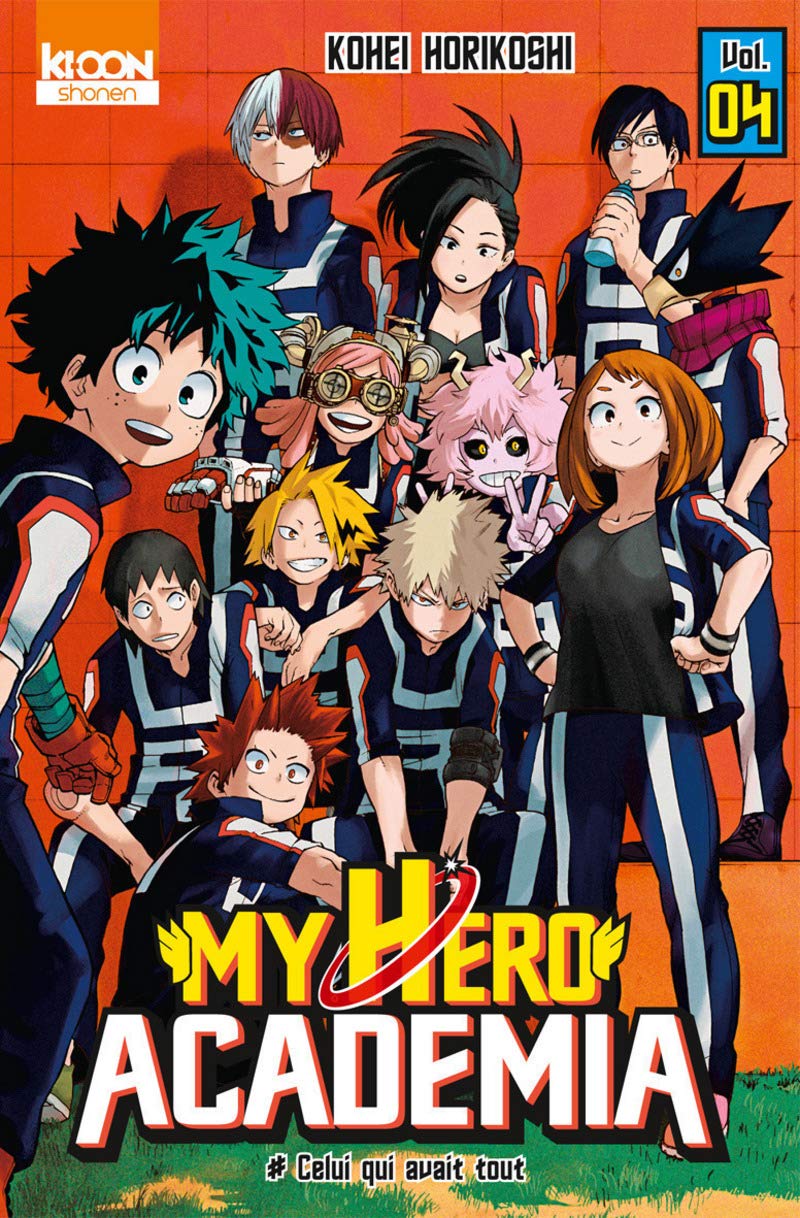 My Hero Academia T04 04 Shonen My Hero Amazon Co Uk Horikoshi Kohei Le Quere David Books