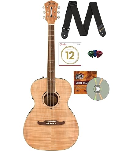 Amazon.com: Fender FA-235E Concert Acoustic-Electric Guitar
