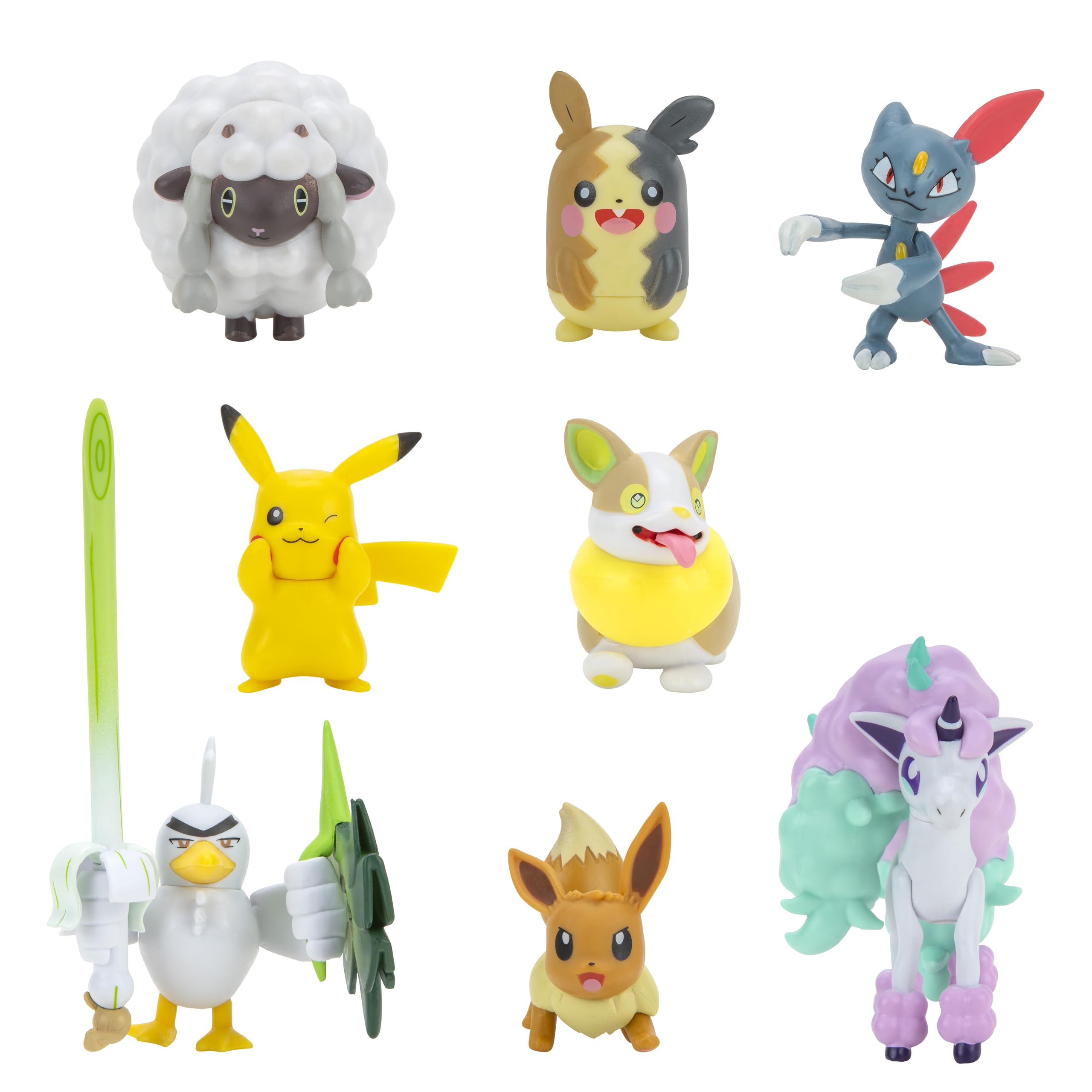 Pokemon 8 Figurines