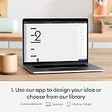 Cricut Explore 3 Machine Vinyl Iron On Cardstock Cutting System view 2