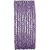 BEADIA Natural Amethyst Crystal Stone Round Loose Semi Gemstone Beads for Jewelry Making 2-2.5mm 38cm/Strand
