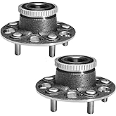 TUCAREST 512179 x2 Rear Wheel Bearing and Hub Assembly Compatible with 1998 1999 2000 2001 2002 Ho-nda Accord (for 3.0L w/Rear Disc Brakes and 4-Wheel ABS Models) /99-03 Ac-ura TL [5 Lug W/ABS]