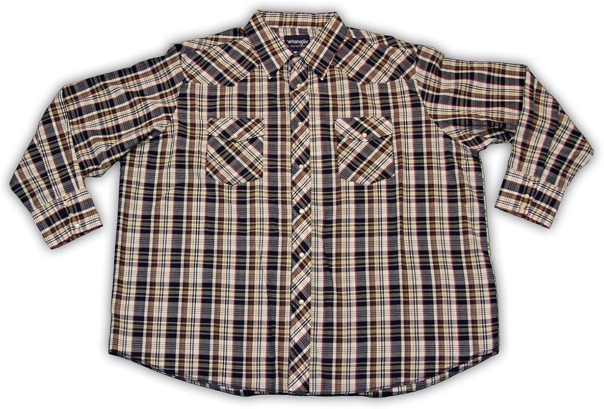 mens big and tall wrangler shirts