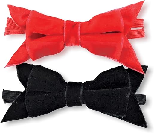 red velvet baby headband