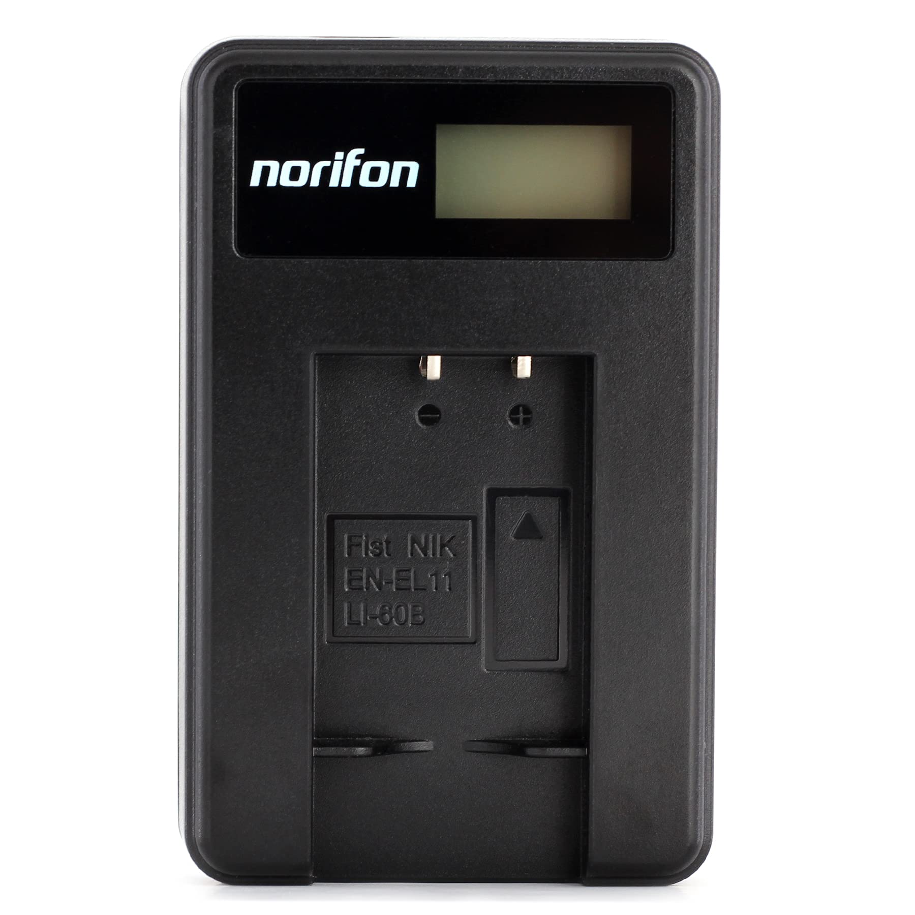 Norifon LI-60B LCD USB Charger for Olympus FE-370 Camera and More