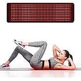 Red Light Mat, 400 LEDs Mat 3 in 1 Chip Design 11in x 35.5in Large Size Pad with Timer and Cord for Home Use