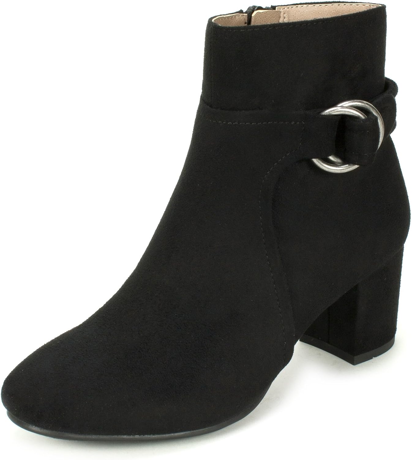 white mountain black booties