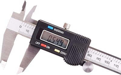 AKORD 150mm Digital Caliper Vernier Gauge with Large LCD 0-150 mm 0-6 in
