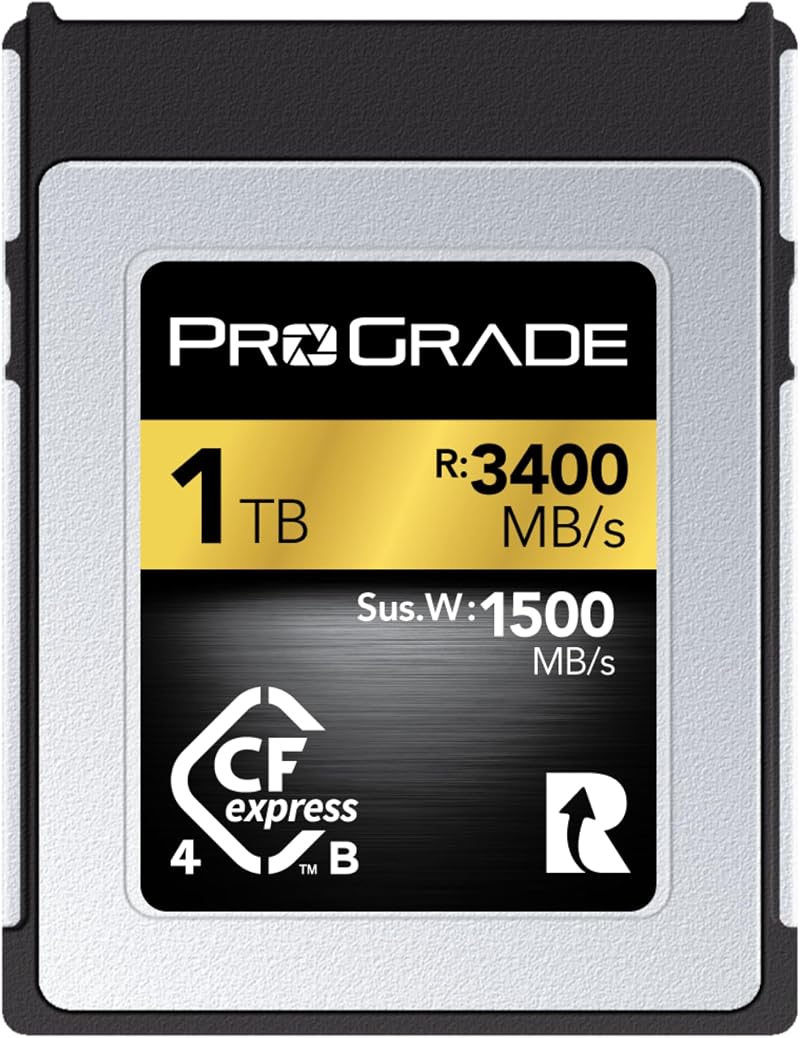 ProGrade Digital 1TB CFexpress 4.0 Type B Card Gold