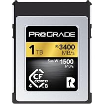 ProGrade Digital 1TB CFexpress 4.0 Type B Memory Card (Gold