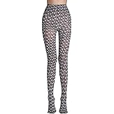 Sahabowi Women Tights, Opaque High Waist Pantyhose, Vintage Control Top Stockings