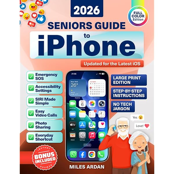 【中古】 iPhone　beginners　guidebook iPhone Manual for Beginners - The Perfect iPhone Guide for Seniors