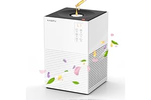 AMEIFU Air Purifier for Home Up to 1200 Sq Ft, Air Cleaner with H13 Filter, Air Quality Sensor, 4 Timers, 3 Speeds Fan, Quite Air Purifier for Dust, Pet Hair, Pollen