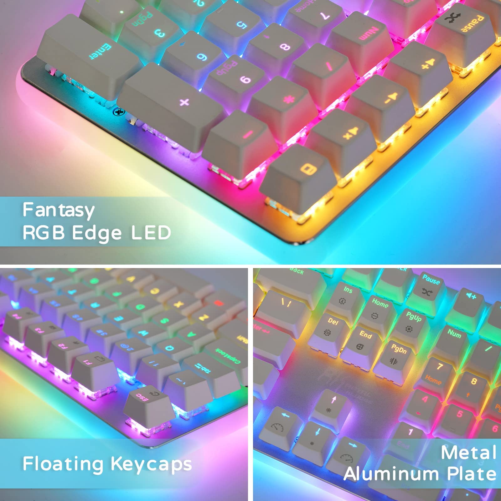 Mua RK ROYAL KLUDGE RK918 Wired Mechanical Keyboard, RGB Backlit Gaming ...
