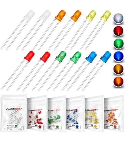Amazon.com: C.J. SHOP 250pcs Multicolor (Green, Red, Yellow, Blue