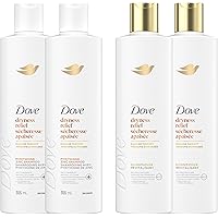 Dove Dryness & Itch Relief Shampoo and Conditioner for Dry and Itchy scalp, with Liquid Bio-Protein Care technology, 355 ML (