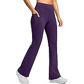 G Gradual Women's Fleece Lined Pants High Waist Winter Thermal Warm Flare Leggings Hiking Yoga Pants Women with Pockets