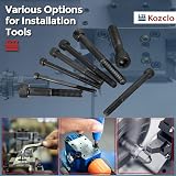 Kozelo M8-1.25 x 65mm Socket Head Cap Screws 10pc Alloy Steel Black Oxide 12.9 view 6
