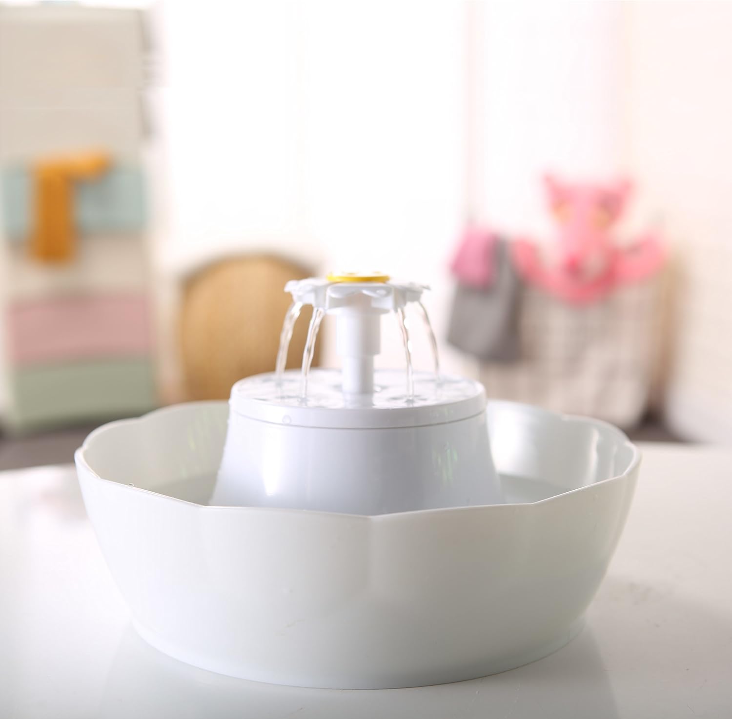 Wonder Creature Lotus Pet Fountain Filter Cat and Dog Fountain Carbon