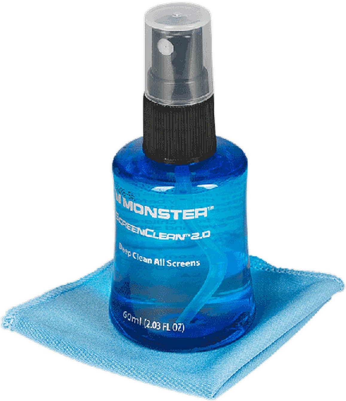 Monster ScreenClean 2.0 Screen Cleaner and Microfiber Cloth Kit (60ml