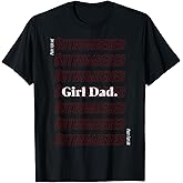 Outnumbered Dad of Girls Funny T-Shirt
