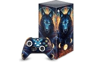 Head Case Designs Officially Licensed Jonas "JoJoesArt" Jödicke Dreamcatcher Wolf Art Mix Vinyl Sticker Gaming Skin Decal Cover Compatible With Xbox Series X